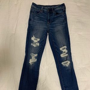 AE High Rise Skinny Jeggings